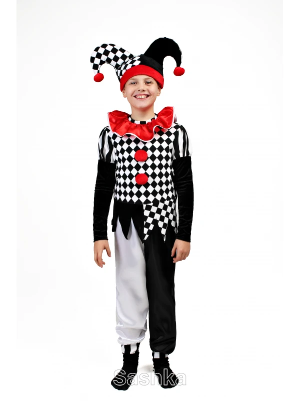 Карнавальний костюм Джокер для хлопчика на Хелловін, розмір 98-152